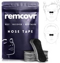 Nasal Strips for Breathing - 30 Nose Breathing Strips for Enhanced Oxygen Intake - Strong Adhesive Nasal Strips for Snoring - Breathing Nose Strips - 1 Month Supply - Nose Strips for Breathing