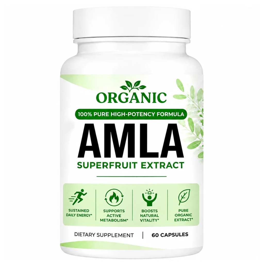 Splashy Eyes Amla Capsules - Amla Superfruit Extract, for Daily Wellness