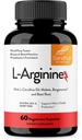 Sandhu's L-Arginine with Nitric Oxide Precursor TEN 30 Days Supply durable Workout Suplemento permanente para hombres y mujeres