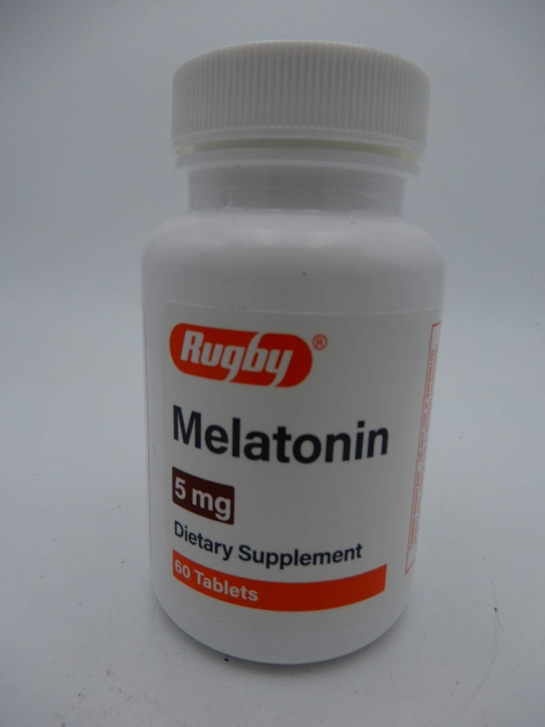 Rugby Melatonin 5mg 60 Tablets