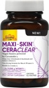 Country Life Maxi-Skin CeraClear, 60 cápsulas veganas – Ceramidas konjac estudiadas clínicamente para soportar la piel limpia y hidratada " Mejorar la hiperpigmentación – Gluten Free, Vegan, Kosher