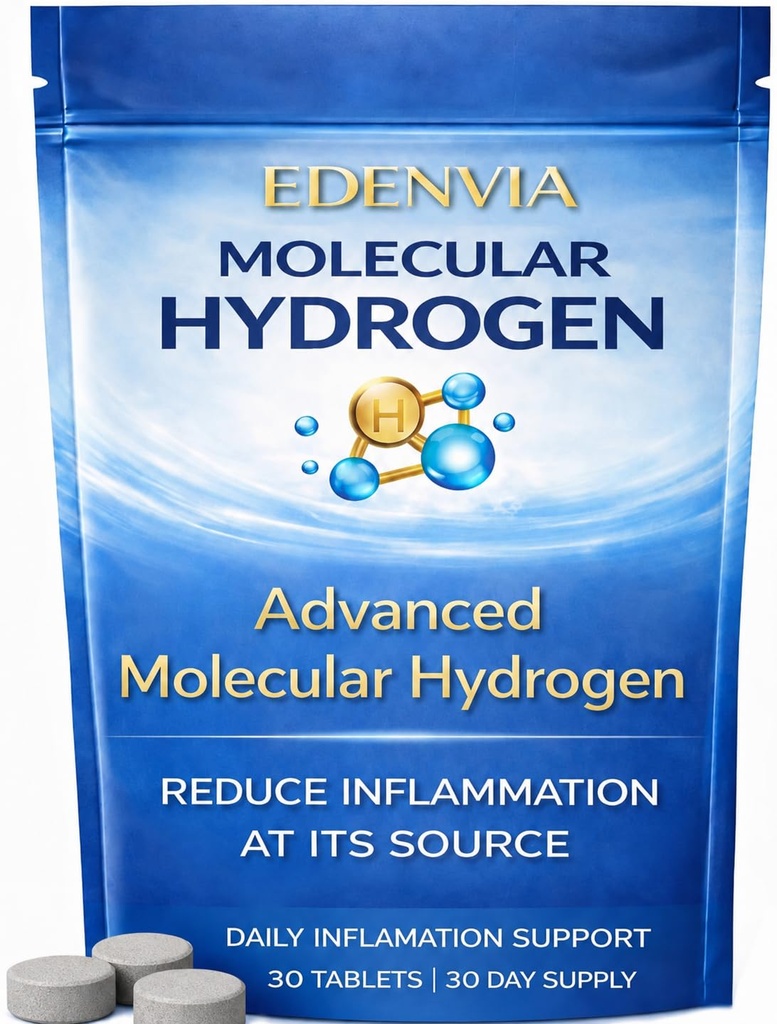 EDENVIA Molecular Hydrogen Tablets -30 Tablets