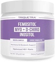 FemoSitol Inositol Powder ← Myo-Inositol & D-Chiro Complejo Inositol - Probada clínicamente 40:1 Ratio (Vitamin B8) ← PCOS, Equilibrio hormonal y Función Ovárica saludable Apoyo (123 gramos – 60 serviduaciones)