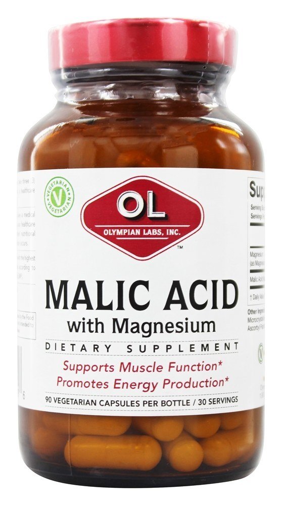 Olympian Labs SPO Malic Acid, 90 CT