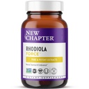 Nuevo Capítulo Fuerza de Rhodiola 300mg con Potent Vegan Rhodiola para el foco mental " resistencia, resistencia + soporte de mood + Adaptógeno de estrés + Ingredientes no transgénicos - 30 Conde