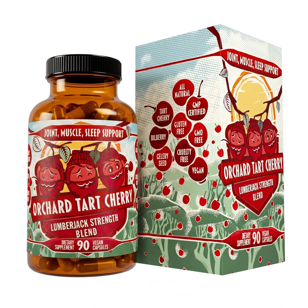 Orchard Tart Cherry - Grown in USA - Lumberjack Strength Blend