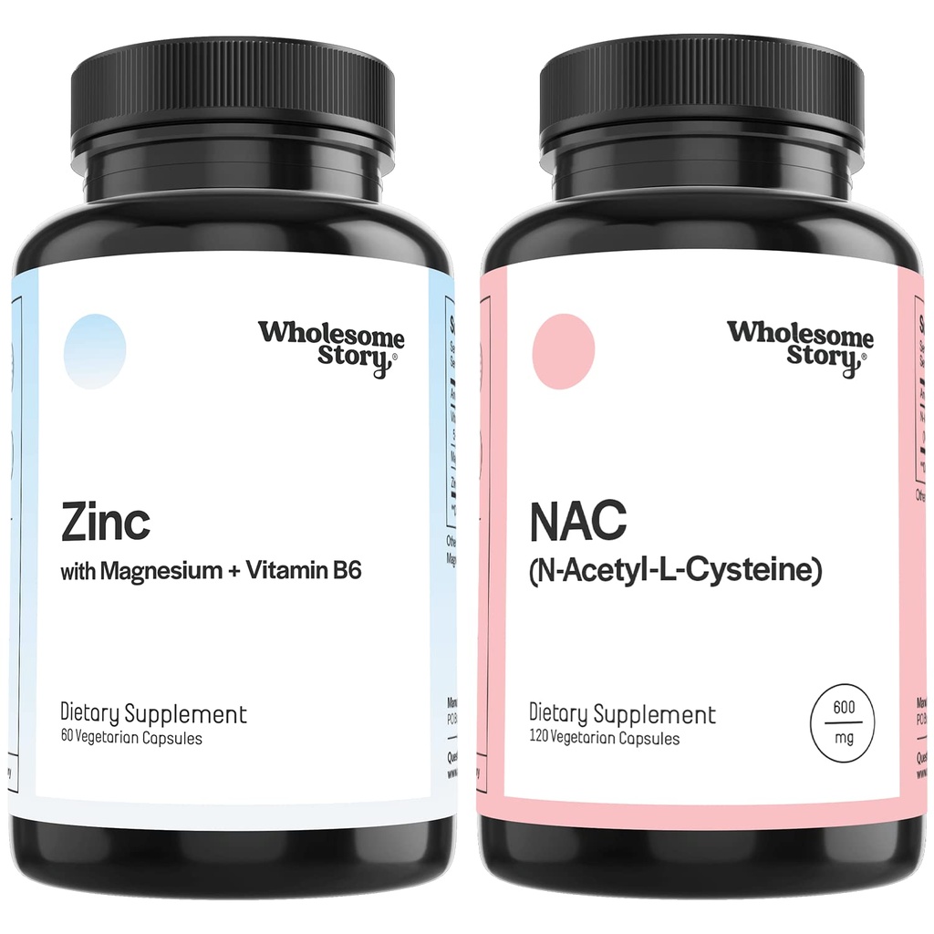 Zinc, Magnesium &amp; Vitamina B6 + NAC Bundle Suplemento TENIDO Zinc &amp; Magnesium + N Acetyl Cysteine Bundle Suplemento permanente Liver, Lung &amp; Fertility Support ← Hormon Balance &amp; Immune Support TEN 30 &amp; 120 Servings