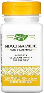 Nature's Way, Niacinamide, 500 mg, 100 Capsules