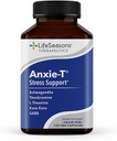 Anxie-T - Stress Relief Supplement - Supports Mood & Mental Focus - Feel Calm and Relaxed - Eases Tension " Nervousness - Ashwagandha, Kava Kava, GABA " L-Theanine - 120 Capsules