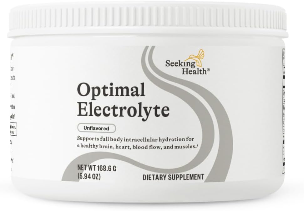 Buscando Salud Optimal Electrolyte Powder, Deflavored, Healthy Energy and Endurance Support, promueve Hidration and Healthy Muscles, Vegan y Vegetarian (30 Servimientos)*