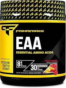 Primaforce EAA Powder (30 Servings, Fruit Punch Flavor)
