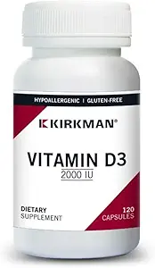 Vitamina D-3 2000 UI cápsulas - Hypo - 120 ct