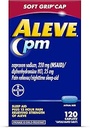 Aleve PM Sleep Aid Plus Pain Reliever Caplets, Naproxen Sodium &amp; Diphenhydramine HCl, Nighttime, 120 Conde