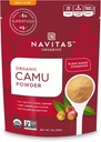 Navitas Organics Camu Camu Powder, 3 oz. Bag, 17 Servings — Orgánico, No GMO, Sin gluten