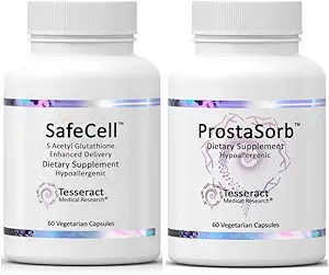 Antioxidante intenso con soporte de próstata, suplemento de soporte neurológico, 300 mg, 60 cápsulas pnd suplementos de próstata para hombres con Saw Palmetto, soporta función de próstata saludable, 60 cápsulas