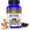 EL MOVIMIENTO DE FOOD CO. Moss Master Fórmula con Burdock Root & Bladderwrack para Gut Health Silencioso orgánico Vegan Suplemento para Mujeres y Hombres ← Irlandés Moss Blend for Optimal Well-Being (60)