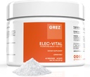 GREZ ELEC-Vital Electrolytes Powder No Sugar - Hidration Powder, Keto Electrolytes No Sugar - Complete Mineral Support, Sodium, Potassium, Magnesium, Zinc - 60 Servings