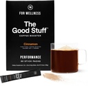 Para Wellness The Good Stuff Performance – Coffee Booster tención Collagen + MCT Powder Suplemento con L-Theanine y Antioxidantes para la energía libre de jitters " Stamina  durable Non-Dairy, Keto-Friendly, 30 Servings