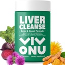 VivoNu Milk Thistle Silymarin &amp; Dandelion Root Liver Health Support, Antioxidant Support, Detox (60 Capsules/1 Bottle)
