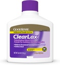 GoodSense Polyethylene Glycol 3350 Powder for Solution, Osmotic Laxative, Softens Stool, Alivia el estreñimiento ocasional, 26.9 Ounce