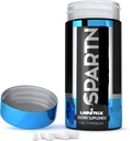 Spartn - Booster de Pruebas para Mujeres Hombres - Suplemento Bloqueador Estrógeno con DIM & D-Aspartic Acid (DAA) - Suplemento de la testosterona superior para el crecimiento muscular &amp; fuerza - 120ct