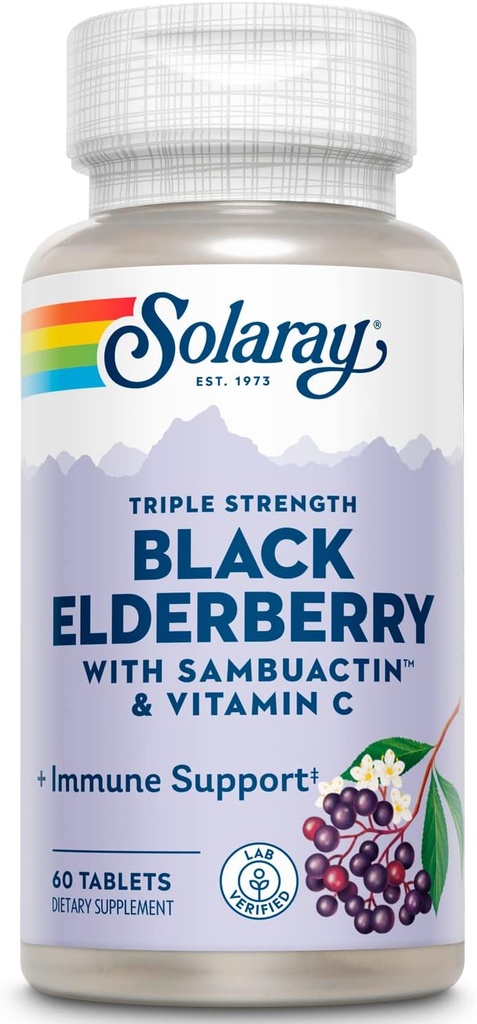SOLARAY Triple Strength Sambuactin 1200 mg Tablets