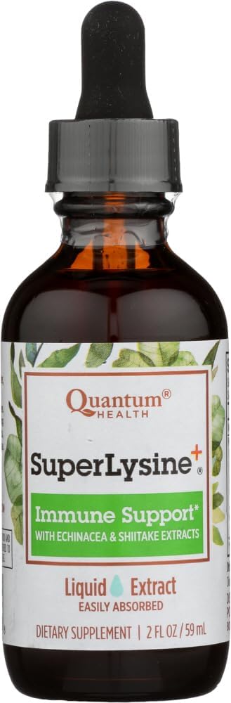 Quantum Amino Acid Super Lysine Plus Liquid Extract, 2 Ounce - 3 por caso.