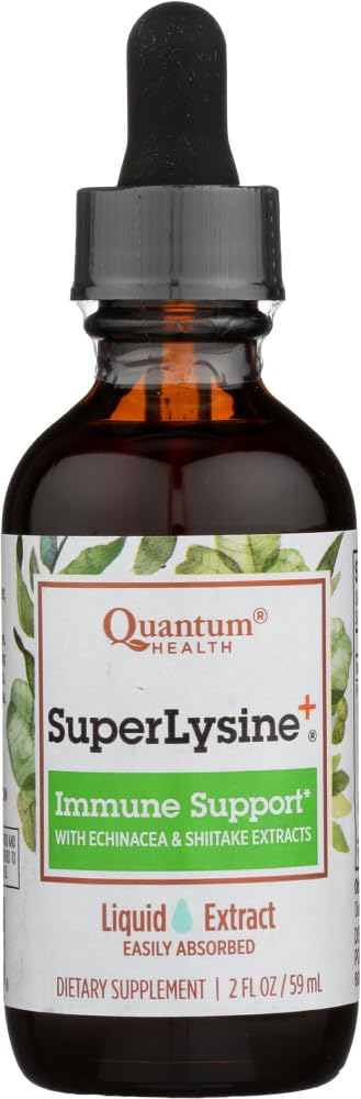 Quantum Amino Acid Super Lysine Plus Liquid Extract, 2 Ounce - 3 por caso.