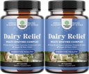 Pills de Intolerancia Lactosa 120 Days Supply - Fast Acting Dairy Digestive Enzymes - Dairy Relief Pills for Digestion, Bloating, Gas and Carb Protein - Digestion Supplement for Lactose Intolerance Relief