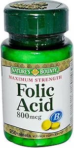 Nb Folic Acid 800mg Tamaño 250ct