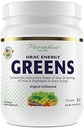 Herbs paradisiaco, ORAC Greens Powder, Potencia antioxidante de 24 Serviciones de Frutas & Verduras en 1 Ámbito, 120 Serviciones