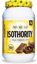 Isothority Whey Protein Isolate, Milk Chocolate, 2 lb - Ultra Absorbable Aminoácidos de cadena ramificado (BCAA) Polvo con 25g Proteína por ser, bajo carbohidrato - Construir músculo y recuperación acelerada