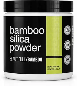Bamboo Silica Extract Power [Hair, Skin & Nails -150 Servings] - Hermosamente Bamboo