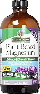 Respuesta de la naturaleza Marine-Based Liquid Magnesium 16-Ounces ← Complejo Multi-Mineral Silencio Supplies 72 Trace Minerals TEN No Artificial Flavors or Preservatives ← Single Count