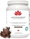 Powder de proteínas de nivelación de Hay - 21g Proteína - No hay azúcar añadido, sabor de chocolate crema, construir músculo y recuperar más rápido con proteína