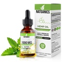 Aceite de cáñamo orgánico 1000mg - Caídas de aceite de cáñamo ultra Premium 1000mg - Extracto de aceite de cáñamo natural Tintura - Botas extraídas CO2 no GMO - ácidos grasos Omega 3 6 9 - ecológicamente cultivados &amp; fabricados en EE.UU.