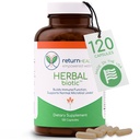 Herbal Biotic, Immune Support Vitaminas, Natural Immune System Booster para Adultos, Immune Support Suplemento Enriquecido con Cat Claw for Probiotic Balance, Digestive Health, 120 Vegan Capsules