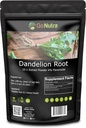 Go Nutra Dandelion Root Powder for Tea, Coffee &amp; Beverages  Concentrado 10:1 Dandelion Root Extract Powder, Caffeine Free ← Antioxidantes, Digestión &amp; Sistema Immune ← Non-GMO, Vegan TEN 16 oz (1 lb)