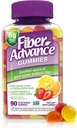 Fiber Advance Gummies ← 100% Fibra Basada en Plantas Suplemento para la Salud Digestiva TEN Chicory Root Inulin Prebiotic Gummies for Adults TEN Gluten Free, Vegetarian, " Non-GMO, 90 Count