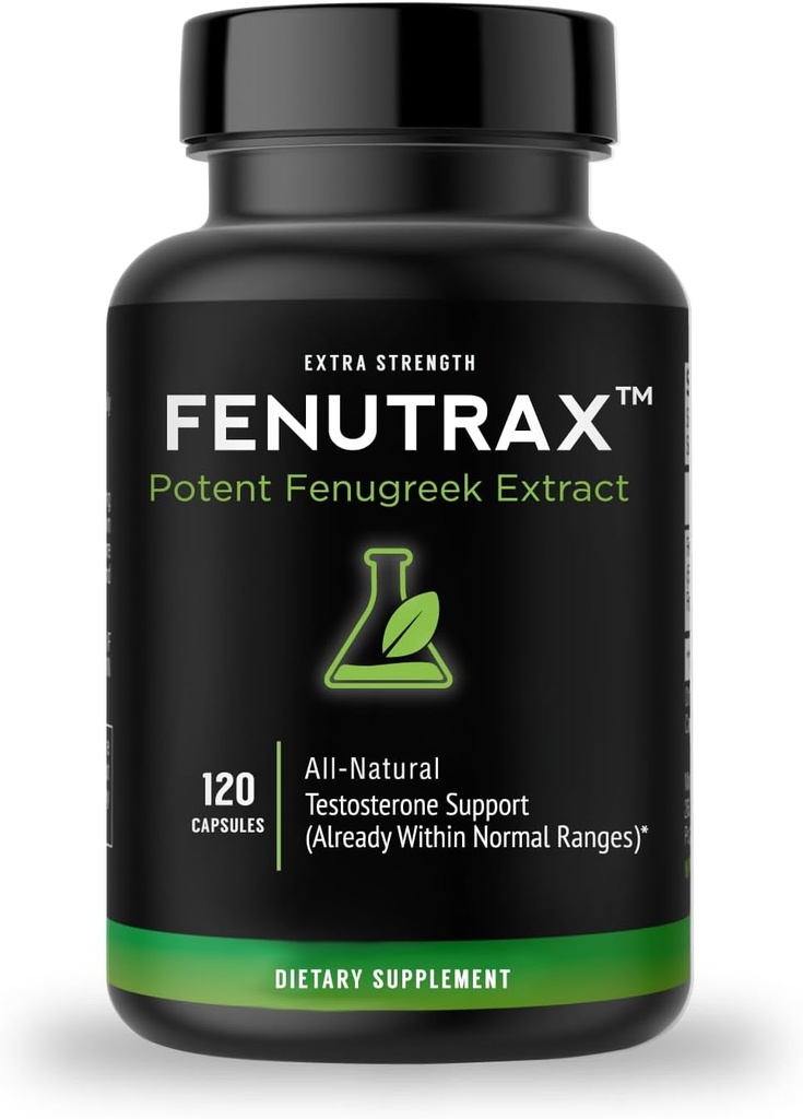 VitaMonk FenuTraxTM Fenugreek Extract 2 Months Supply - más fuerte que testofen para hombres - Extracto de semillas de Fenugreek - Crecimiento muscular, energía y apoyo de la conducción