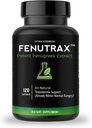 VitaMonk FenuTraxTM Fenugreek Extract 2 Months Supply - más fuerte que testofen para hombres - Extracto de semillas de Fenugreek - Crecimiento muscular, energía y apoyo de la conducción