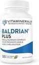 Vitamina 33+ Baldrian® Plus Natural Relaxing Support Standardized Valerian Extract (120)