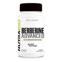 NutraBio Berberine Advanced Supplement (Dihydroberberine), 200 mg - Proporciona una absorción avanzada Carbohydrate Tolerance Support, 60 caps