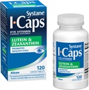 Systane ICaps Eye Vitamin &amp; Mineral Supplement, Lutein & Zeaxanthin Formula, 120 Coated Tablets