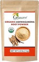 Grenera Organic Ashwagandha Powder 2.2 lbs (35.2 Ounce) (Conania somnifera) - Orgánico, Vegan, Kosher Certified