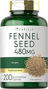 Carlyle Fennel Seed 480mg ← 200 Capsules
