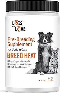 Calor Breed - Breeding &amp; Reproductive Supplement for Dogs & Cats (Formerly Thomas Labs, Same Product) - 16 oz Powder