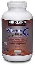 Kirkland Signature Vitamina C con Rose Hips, 1000mg