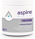 Aspire Nutrition Bio-Heal Pro+ 6-en-1 Probiotic Powder Supplement – Daily Probiotic Formula for Women, Men, and Kids - 30 Day Supply