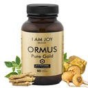 Soy Joy co. Ormus Gold Capsules Monoatomic Elements with Adaptogens Maca and Ashwaganda  May Help Balance Mood, Decalcify Pineal Gland, Repair DNA, Enhance Relaxation - 60 Vegan Capsules
